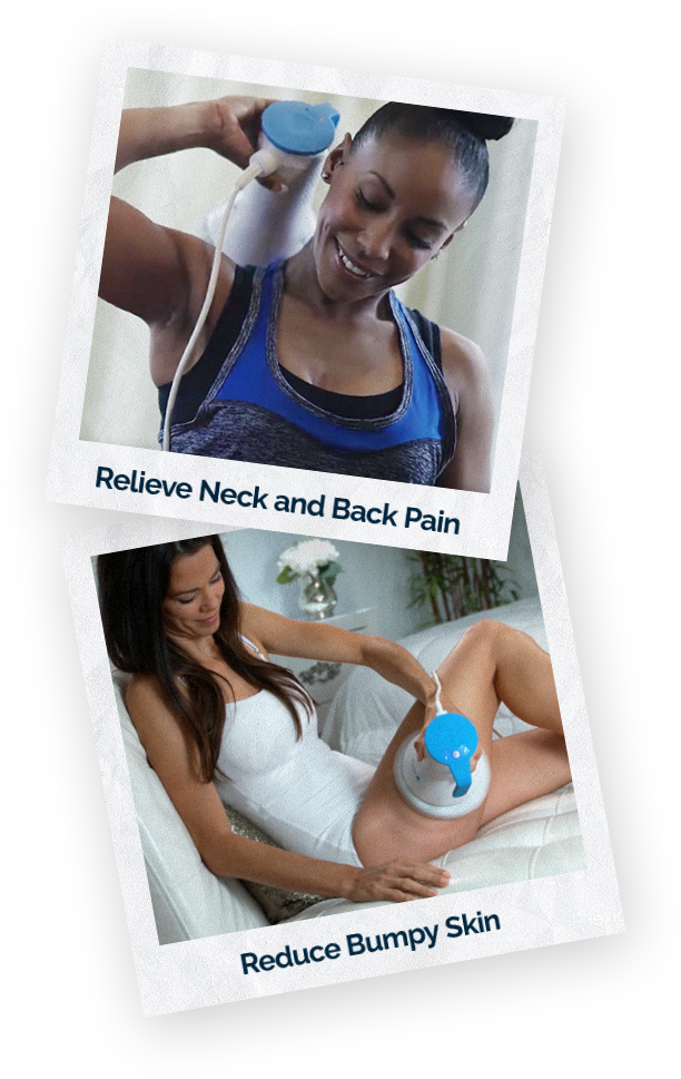 Relieve Neck and Back Pain, Reduce Bumpy Skin